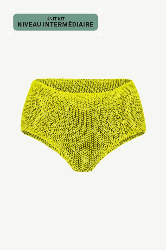 High waisted bikini briefs / Intermediate Level