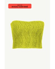 Wavy bustier