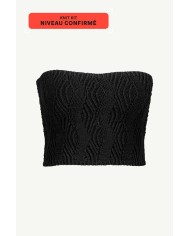 Wavy bustier
